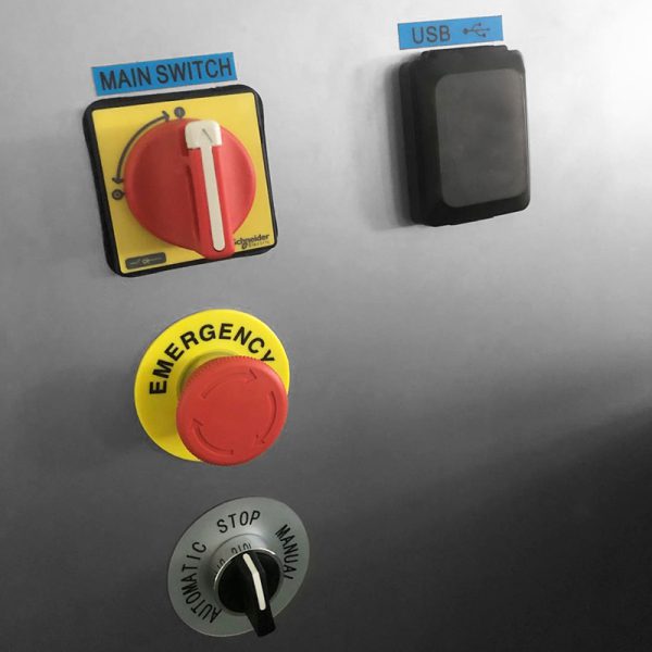 fcontrol button of x-ray inspection system