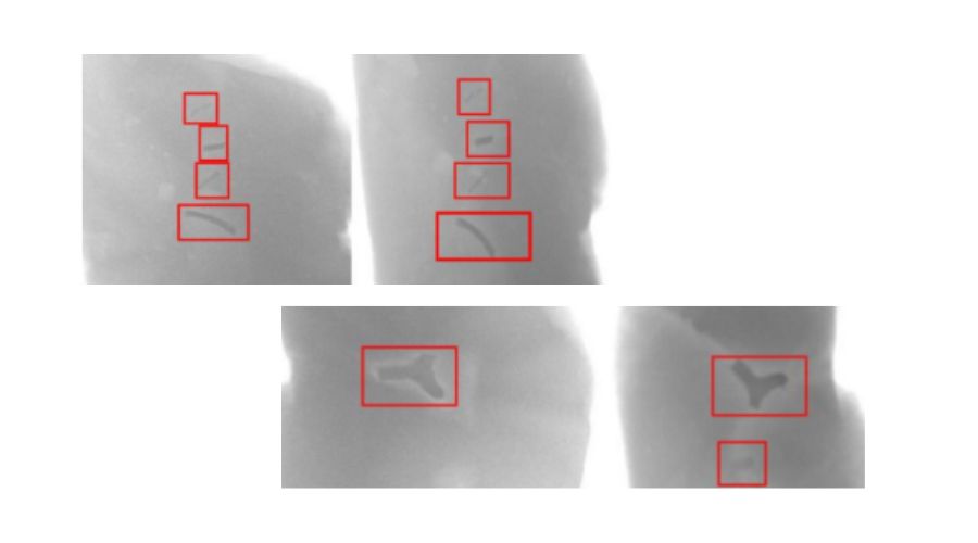 肉禽食品X光机专为高效检测而设计，能够快速识别产品中的残骨与异物，确保食品安全与质量。
