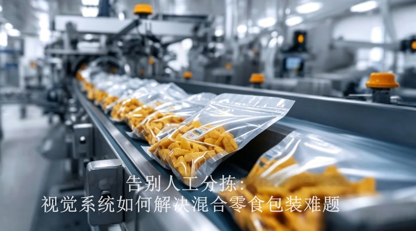 伏特曼视觉检测分选设备 混合包装零食自动分拣系统