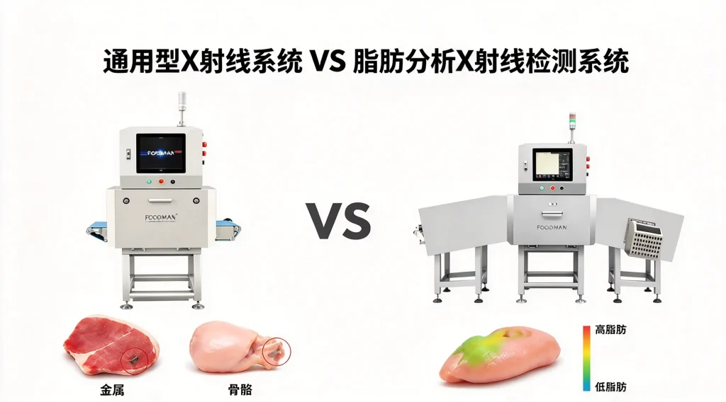 通用型检测机与脂肪分析机对比
